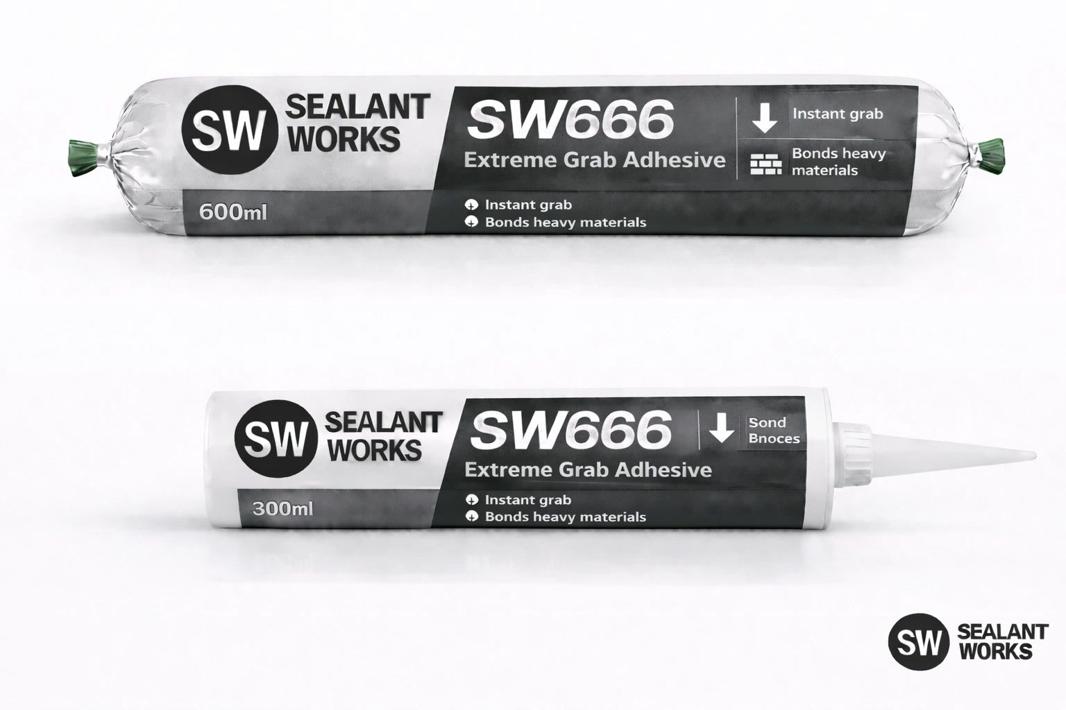 SW666 Extreme Grab Adhesive product packaging