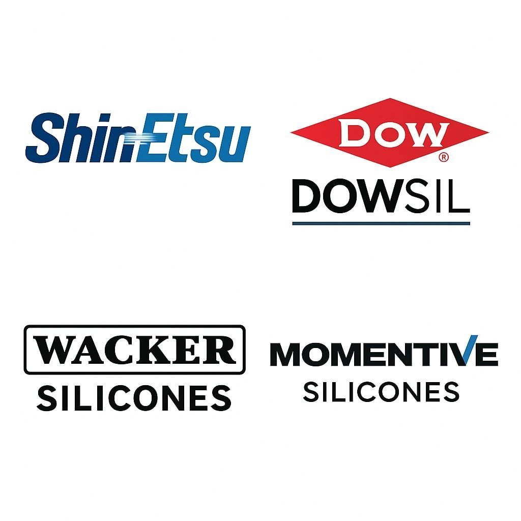 Shin-Etsu, Dow DOWSIL, Wacker Silicones, Momentive Silicones